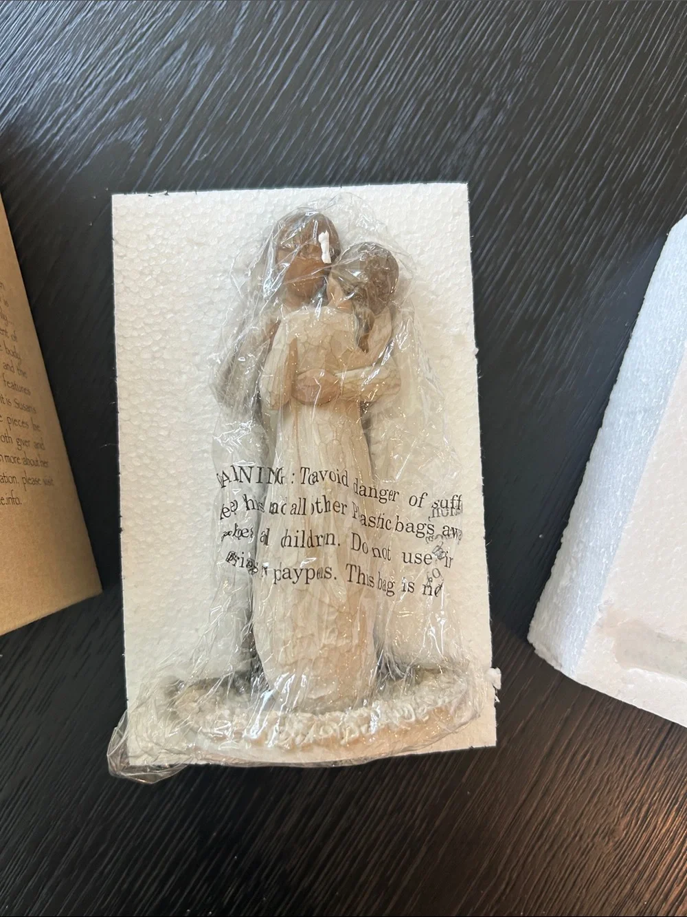 Willow Tree tan and cream Promise Cake Topper Figurine in Box